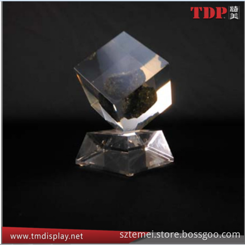 crystal trophy award plaques wholesale trophy awards acrylic trophy plaque Clear Acrylic Award Lucite Embedment Trophy for award